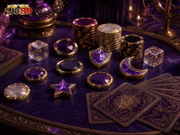 Antarmuka Captain's Bounty dengan elemen peta laut